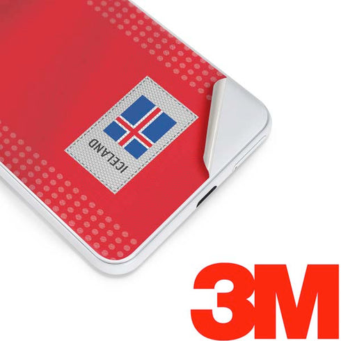 Iceland Soccer Flag Google Pixel 3 Skin